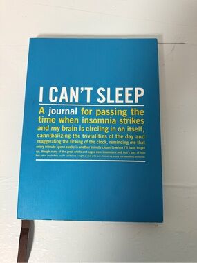 Knock Knock I Can't Sleep Guided Journal Insomnia